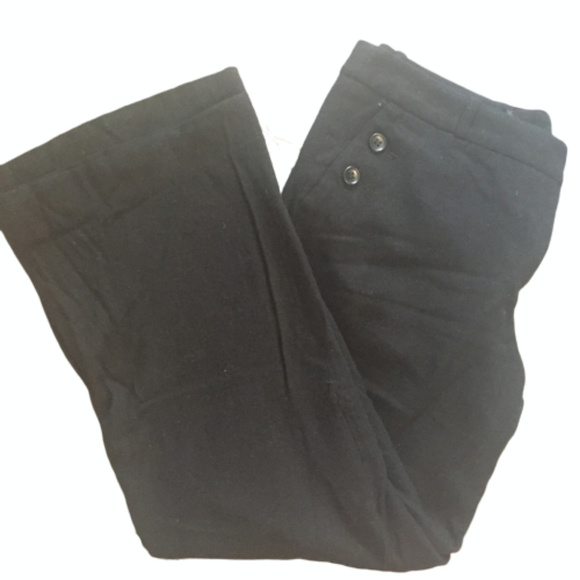 π€ Step Up Your Style Game with Black H&M Size 10 Wool Pants! π€ - Picture 1 of 8